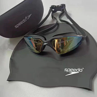 Óculos de natação genuínos Anti-embaciamento Speedo Speedo Óculos de natação Speedo Speedo Óculos de natação Anti-embaciamento à prova d'água Óculos de natação de alta definição Conjunto de óculos de natação de alta definição Homens Mulheres