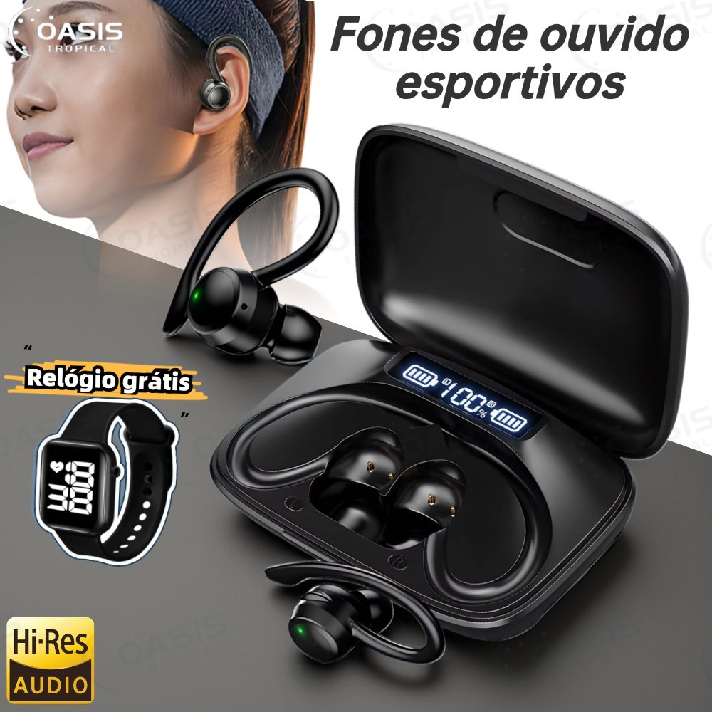 Fones de ouvido esportivos Fones de ouvido esportivos Fones de ouvido esportivos Fones de ouvido esportivos Fo