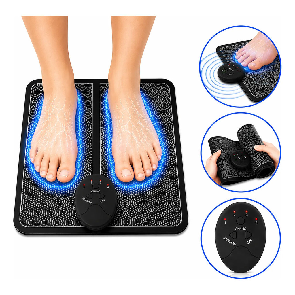 Tapete Massageador De Pés Massageador De Pés Massageador Para Os Pés Massageador eletrico