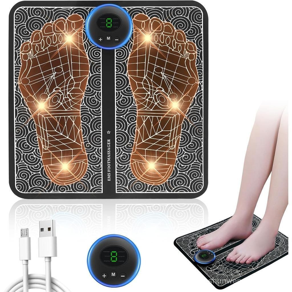 Massageador de Pés - Massageador de Pés Spa - Massageador de Pés EMS - Massageador de Pés Elétrico - Massagead